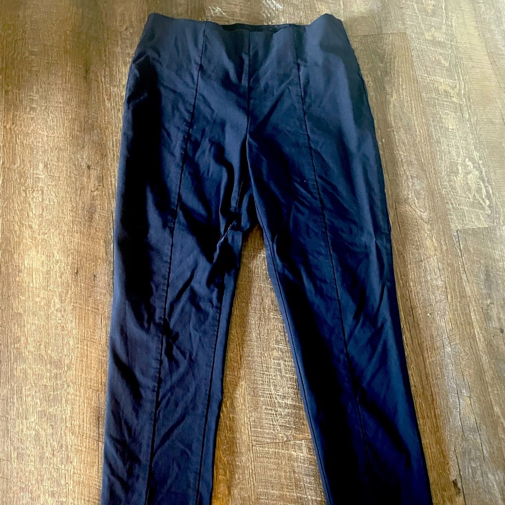 Women navy dress pants